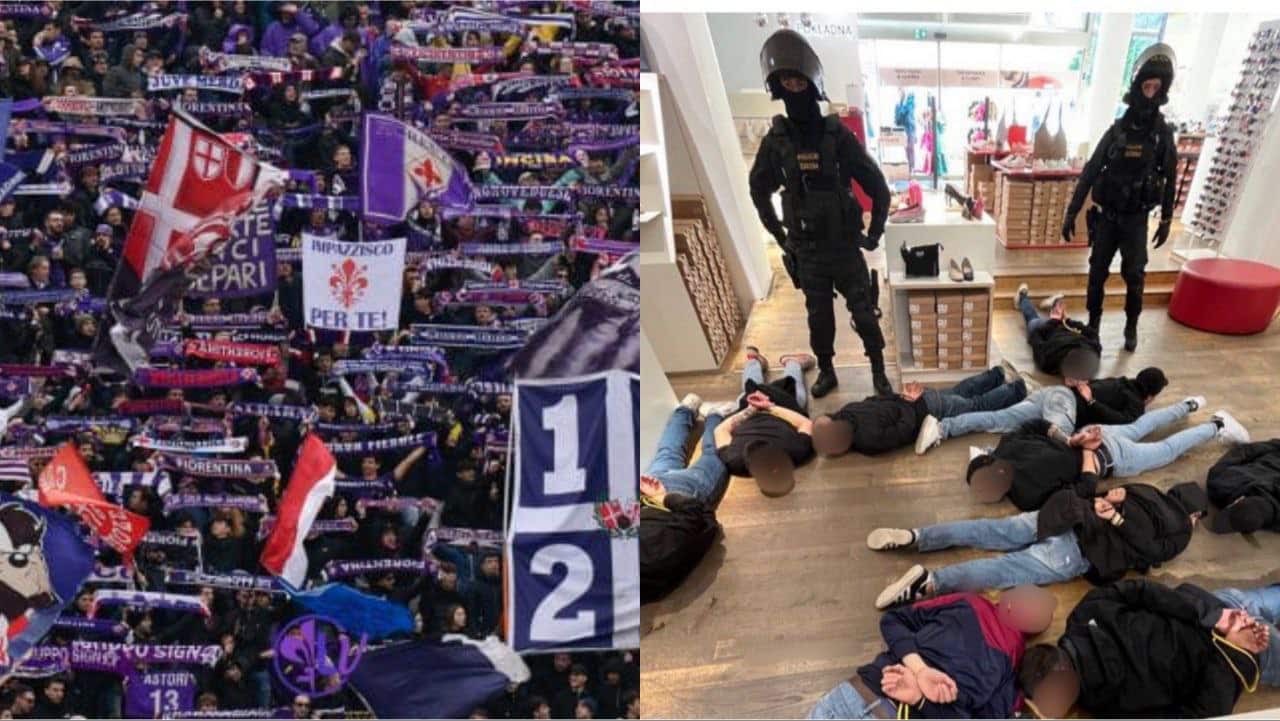 Polizia ceca annuncia: “Tifosi Fiorentina hanno attaccato quelli del West Ham. Fermati in 16”